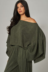 PLISSE - KIMONO TOP