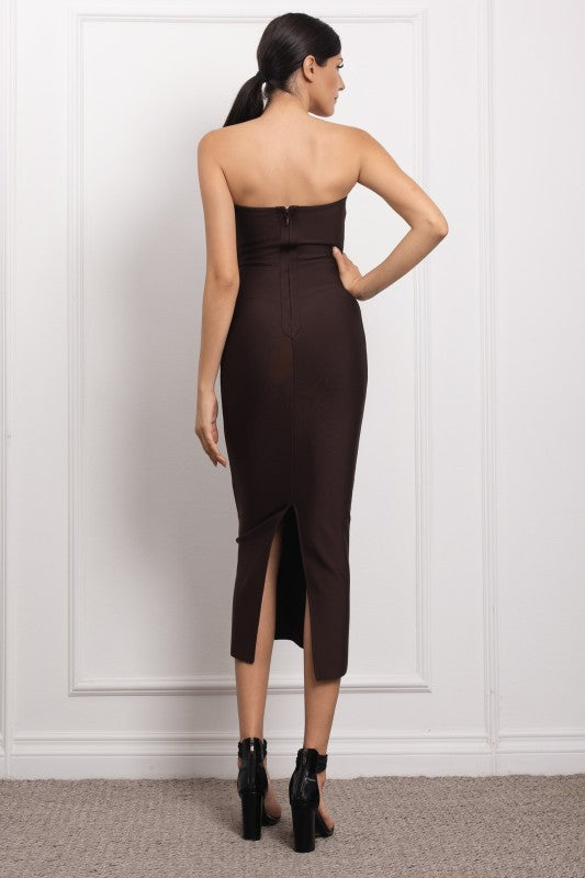 CARESSA - TUBE STONE DRESS