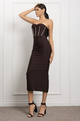 CARESSA - TUBE STONE DRESS