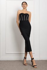 CARESSA - TUBE STONE DRESS