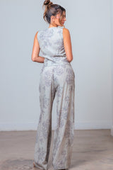 LAVENDER FIELD - PRINT VEST