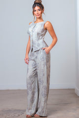 LAVENDER FIELD - PRINT PANT