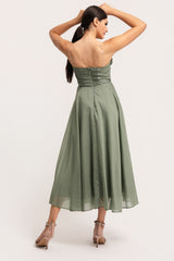 ROSES - TUBE FIT AND FLARE DRESS