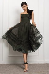 AUDREY - TULLE CORSETTE DRESS