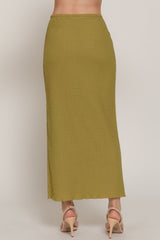 OPAL - TEXTURED KNIT MIDI SKIRT