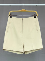 ABBY - HI WAIST DRESS SHORTS