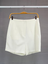 ABBY - HI WAIST DRESS SHORTS