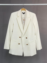 ABBY - DOUBLE GOLD BUTTON BLAZER