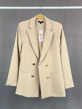 ABBY - DOUBLE GOLD BUTTON BLAZER