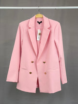 ABBY - DOUBLE GOLD BUTTON BLAZER