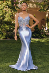 GIULIA - SATIN LACE CORSETTE DRESS *SPECIAL ORDER