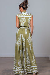 RODEO - BOHO PRINT WIDE PANT