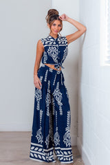 RODEO - BOHO PRINT WIDE PANT