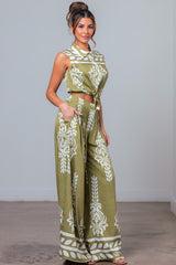 RODEO - BOHO PRINT WIDE PANT