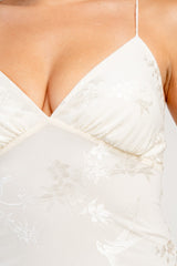 JEWEL - RUFFLE LACE TIE BACK DRESS