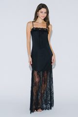 IRINA - SATIN CORSETTE DRESS