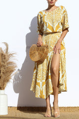 AZTEC - PRINT FULL SKIRT