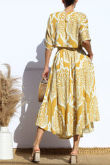 AZTEC - PRINT FULL SKIRT