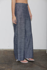 HANA - LINEN WIDE LEG PANT