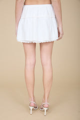 ENVY - LACE TRIM SKIRT