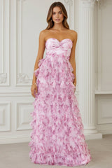 NEW YORK - FLORAL MESH MAXI DRESS