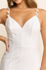 BLACKTIE - PEARL STRAP GOWN