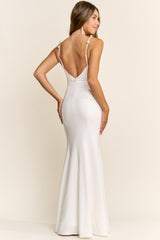 BLACKTIE - PEARL STRAP GOWN