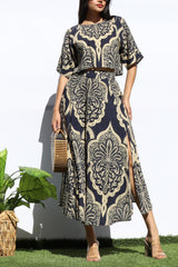 AZTEC - PRINT FULL SKIRT