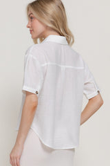 SHORT SLEEVE POCKET SHIRT