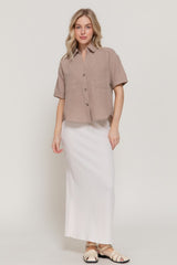 SHORT SLEEVE POCKET SHIRT