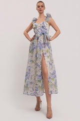 FLORA - CORSETTE FLORAL DRESS