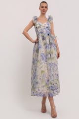 FLORA - CORSETTE FLORAL DRESS