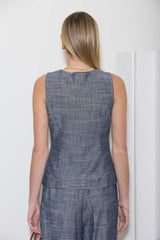 HANA - LINEN VEST