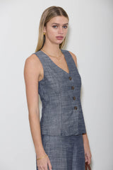 HANA - LINEN VEST