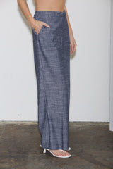 HANA - LINEN WIDE LEG PANT