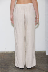 HANA - LINEN WIDE LEG PANT