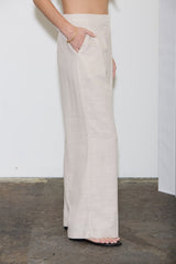 HANA - LINEN WIDE LEG PANT