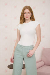 RIBBED BODYSUIT