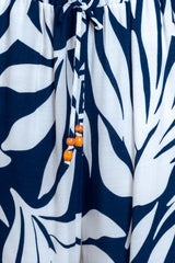TRIBAL - PRINT DRAWSTRING PANT