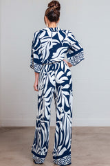TRIBAL - PRINT DRAWSTRING PANT