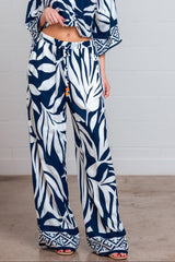 TRIBAL - PRINT DRAWSTRING PANT