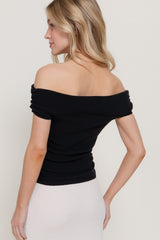 OFF SHOULDER SWEATER
