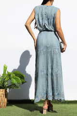 MILANIA - LACE MIDI DTRESS
