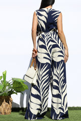 COSTA - PALM WRAP JUMPSUIT