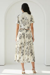 POTTERY - POPLIN PRINT SKIRT
