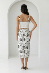 YINGYANG - EMBROIDERED SKIRT