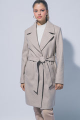 SHORT WRAP COAT