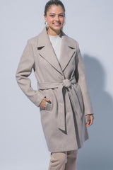 SHORT WRAP COAT