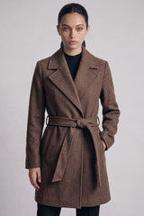 SHORT WRAP COAT