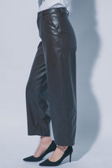 PU BARREL PANT